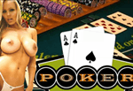 Hold Em' Poker with Malene XXX Porn Game